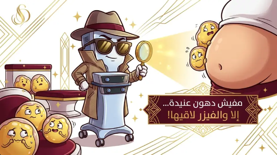 نحت الجسم بالفيزر