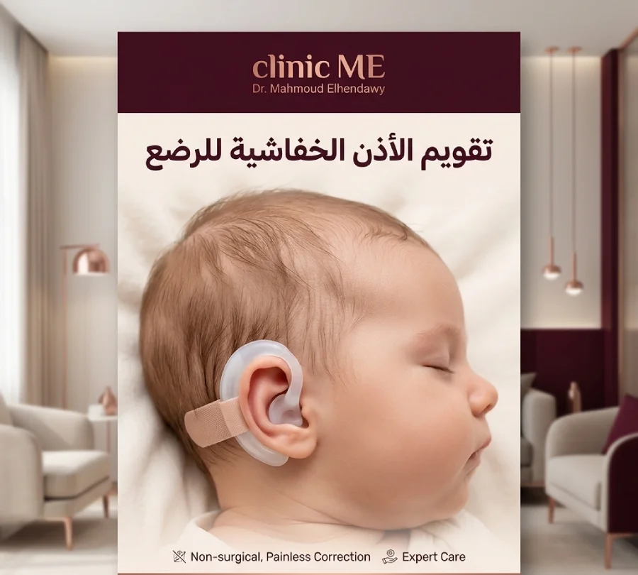 تقويم الأذن الخفاشية للرضع