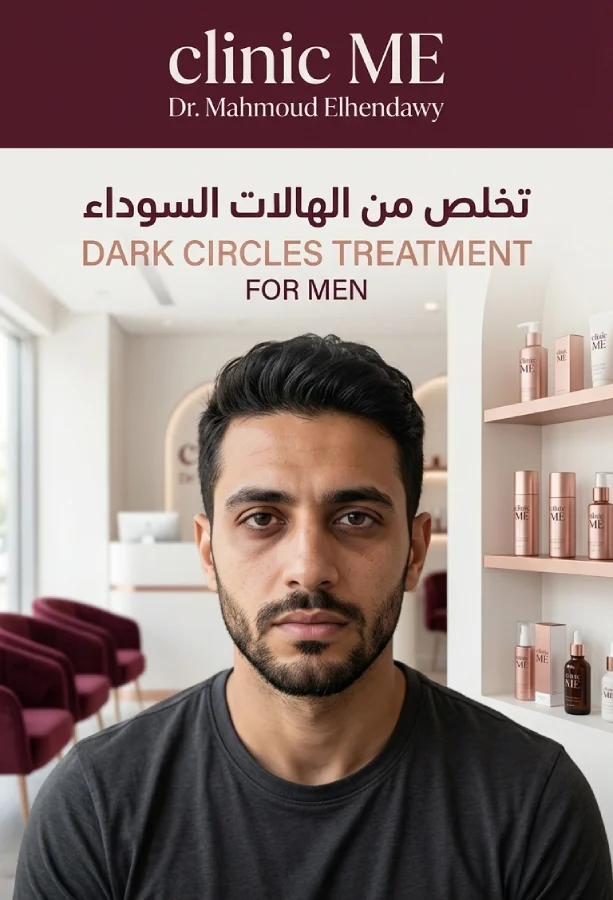الهالات السوداء تحت العين عند الرجال