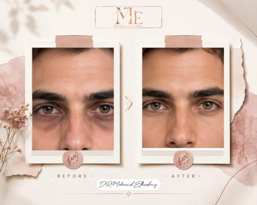 صور الهالات السوداء قبل وبعد